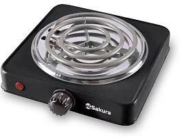 Плита настольная SAKURA ПЭ-02В черная электро