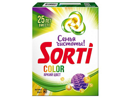 Стиральный порошок Sorti Автомат 350г  М Колор (Казань)