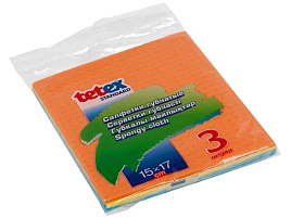 Салфетки для кухни губчатые Novax 3шт.