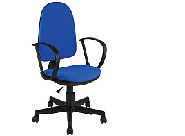 Кресло Helmi HL-M30 "Престиж", ткань синяя В10