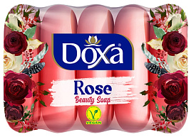 Мыло Doxa 5*55г. Роза
