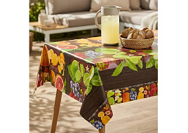 Клеенка столовая Dekorelle Jakline 1,40*20м ПВХ не ткань 719/4305