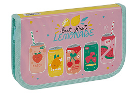 Пенал 1-камерный ArtSpace ПК1_49666 "Lemonade", 200*130 ламинированный картон