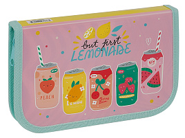 Пенал 1-камерный ArtSpace ПК1_49666 "Lemonade", 200*130 ламинированный картон
