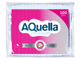 Ватные палочки Aquella 100шт пакет