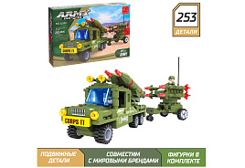 Конструктор Брик 576074 Ракетная установка 253дет