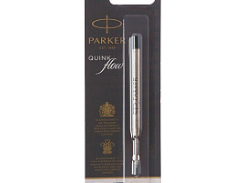 Стержень Parker 1950367 шариковый объемный "QuinkFlow Ball Point" черный, 98мм, 0,8мм, метал.корпус, блистер