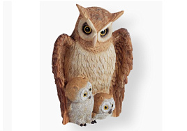 Копилка Сова+2 совенка 25*13см