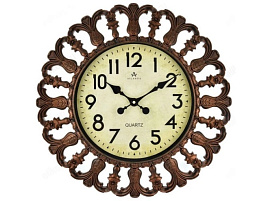 Часы настенные Atlantis 50*50 319-17 бронза