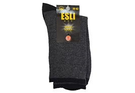 Носки Мужские Esli 42s-203 р.25-27 антрацит/черный 4516